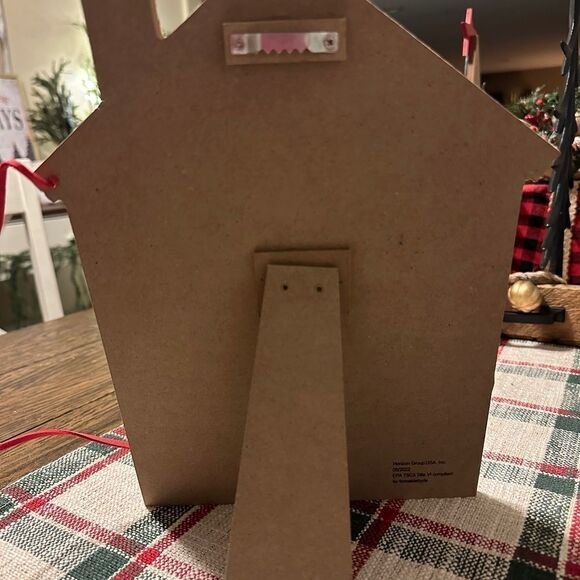 Wooden House Christmas Countdown Shelf or Hanging Decor Price Firm - Picture 4 of 5